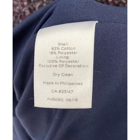 Talbots Womens Dress Sz 18 Twisted Boucle Tweed Knit Midi Fit & Flare - Picture 8 of 11